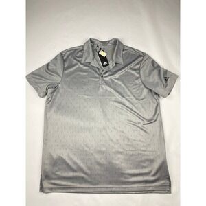 NWT Adidias Polo Men's Size XL Golf Gray